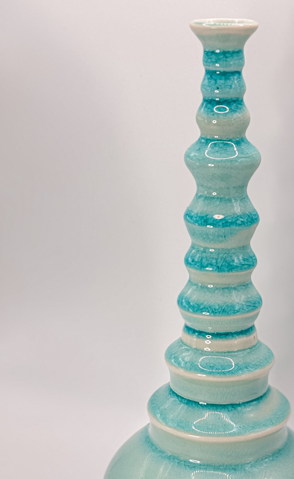 Porcelain Genie Bottle in Ice
