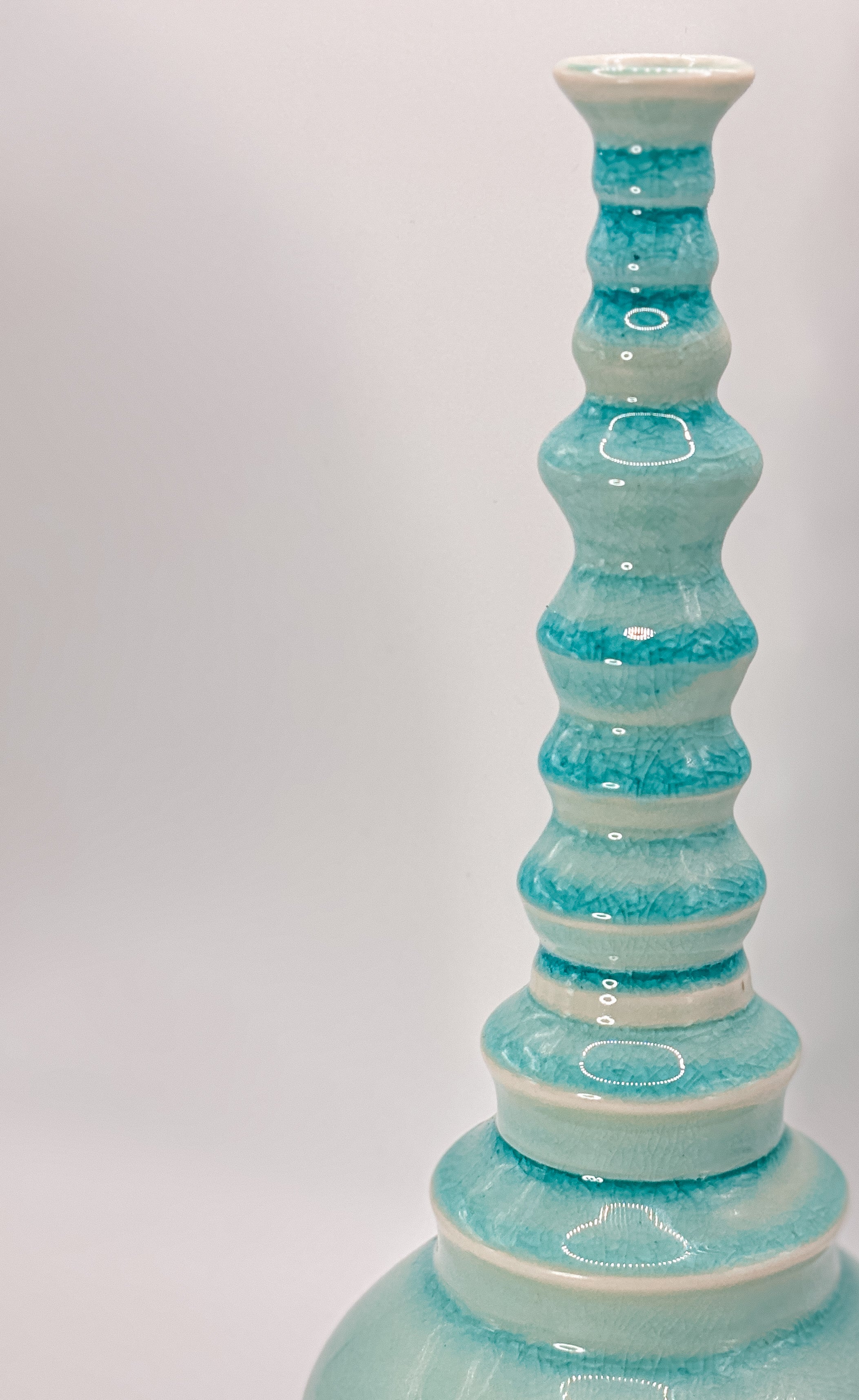 Porcelain Genie Bottle in Ice